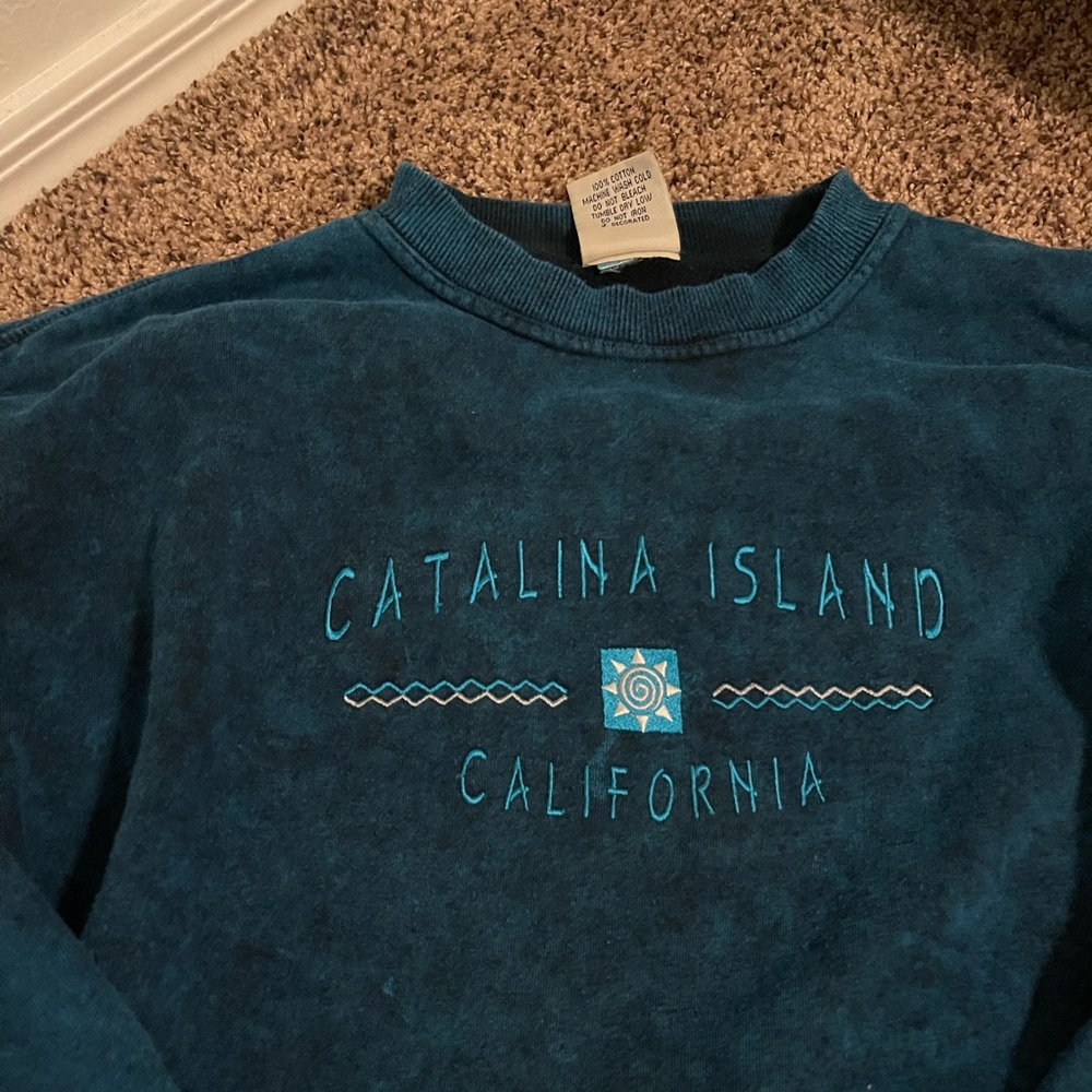 Oversized Catalina Island California Sweatshirt
